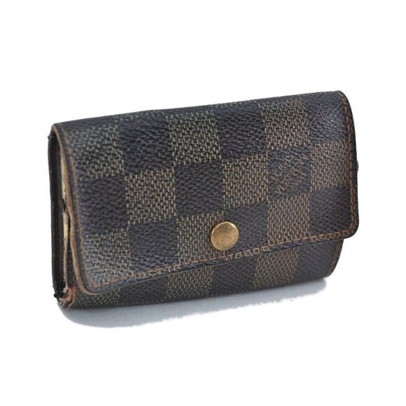 Authentic Louis Vuitton Damier Multicles 6 Key Case Holder - Picture 1 of 12